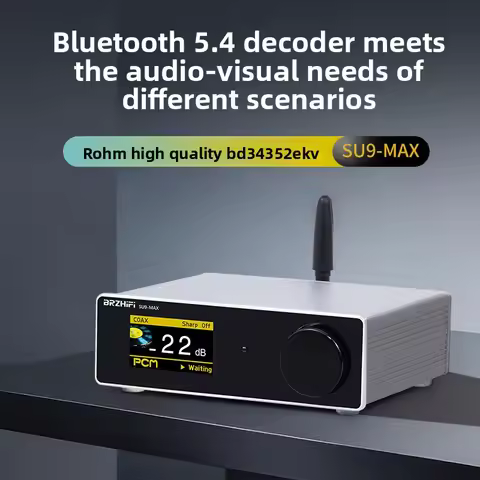BREEZE 2025 Latest BRZHIFI Fever Decoder SU9MAX ROHM BD34352 Bluetooth 5.4 Desktop DAC