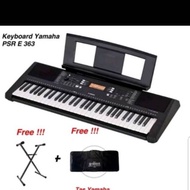 [ Promo] Keyboard Yamaha Psr E363/Psre363/Psr E 363 New Garansi Resmi