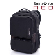 [Samsonite RED] SQUAD Black backpack men trend Korean active travel casual backpack 15.6 laptop bag