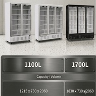 SAKATO 2 & 3 Door Upright Chiller (LX Series / LX Series - Bottom Compressor)