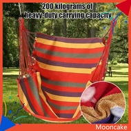 Moon* Weather-proof Hammock Long-lasting Outdoor Hammock 1 Set Waterproof Canvas Hammock Chair with 