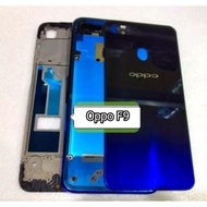 CESSING HOUSING FULSET OPPO F9 BACKDOOR + BAZZEL + FRAME
