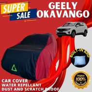 GEELY OKAVANGO CAR COVER HIGH QUALITY WATER REPELLANT AND DUST AND SCRATCH PROOF