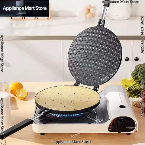 Egg Roll Baking Mold Non-Stick Pancake Mold Cake Ice Cream Cone Maker 17/22CM Waffle Baking Mold Hom