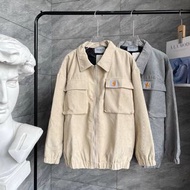 Carhartt 拉鍊 工裝 復古 燈芯絨外套