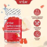 VTEAY  Apple Cider Vinegar Vegan Halal Gummies Digest Health Fat Buster Detox For Weight Loss Slimmi
