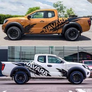For Nissan Navara 4 door Pickup Car Side Door Sticker Decal Styling Sticker .AutoMaxion