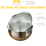 Chậu rổ inox 316chậu rổ inox lưới thau rổ inox 316chậu rổ inox chậu rổ CHOCKMEN rổ inox combo