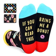 HAPPYPOP Kid's Silly Socks Funny Fun Socks - Boys Girls Socks 7-9 Years Ice Cream Pickle Pizza Gifts