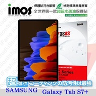 [Love Crazy] iMOS Samsung Galaxy Tab S7+12.4 3SAS Water Repellent Fingerprint Oleophobic Hydrophobic