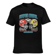 2026 gift for friends waffle shirt  Design Men'S Tee Super Bowl 54 Chiefs Vs 49Ers Cotton Fashion Su