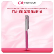 Kai BTM Facial and Eyebrow Razor - 10H1 Razor Beauty-M 7g - Odd 1 (Pink Stem)