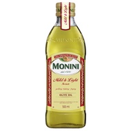 Monini Mild and Light Olive Oil โมนีนี่ มายแอนด์ไลท์ โอลีฟ ออย น้ำมันมะกอก 500ml.