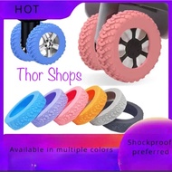 8pcs high quality silicone wheel cover Rubber Luggage wheel Protector