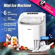 XIAOMI Ice Maker Machine Mesin Ais Batu Ice Cube Maker Making Ais Ice Making Machine Portable 制冰机 Pe