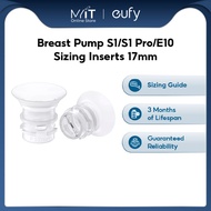 eufy Original 15 /17 /19 /21mm Sizing Inserts (2-Pack) for Wearable Breast Pump S1/S1 Pro/E10 Silico