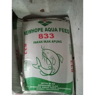 Pakan Pelet Ikan 833-2 Lele Jenis Apung New Hope Repack 1 Kg