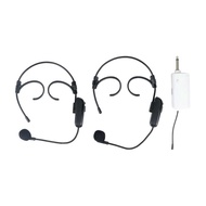 Jm Arael Uhf Wireless Microphone Headset Tour Guide - Hx-W002B