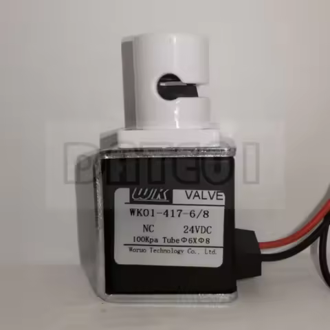WK01 Normally Closed Clamp Valve Squeeze Break Pressure Micro Solenoid Valve Diaphragm Pinch Break V