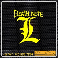 DEATH NOTE STICKER VINYL STICKER