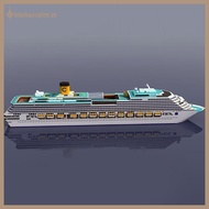BPURPLE Cruise Ship Paper Model Cruise Ship 3D Paper Model DIY Puzzle Manual Papercrafts Toy .