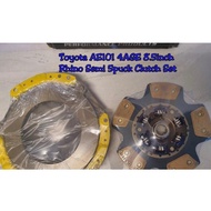 Toyota AE101 4AGE 20V 8.5inch RHINO Semi Racing 5Puck Clutch Kit set