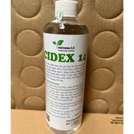 Cidex 14 Moss Killer, moss treatment solution for aquariums, 500ml bottle