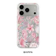 1 ชิ้น เคสโทรศัพท์ลายมหาสมุทรสีชมพูสำหรับ Phone 17 Pro Max เข้ากันได้กับ Phone 16 Pro Max, 15 Pro Ma