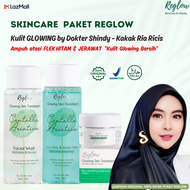 Paket Reglow Skincare Dr Shindy Original BPOM Free Pouch dan Masker Wajah Skincare Glowing Penghilan