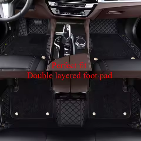 Custom Double Layered Color Car Floor Mats for Toyota Camry 2012-2017 Camry Hybrid 2018-2023 2006-20