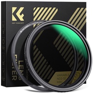 K&F Concept ND2-ND32 (1-5 Stop) Magnetic Variable ND Filter Neutral Density Lens Filter With Magneti