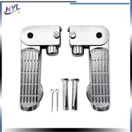 [EWY] 1Pair Aluminum Alloy Ebike Pedal Set Foot Rest Foldable Footrest Pedal Replacement PH