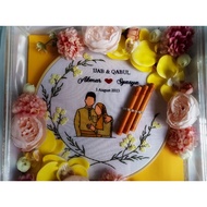 Gubahan Frame Mas Kahwin