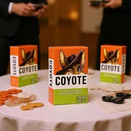 Coyote Card Fun Party Board with 36 Cards Family Friends Strategy Bluffing for Game Night