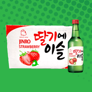 Jinro Strawberry Soju Carton Deal 360ML x 20 Bottles