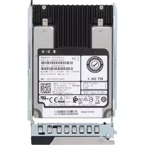 Z for NEW 0V0K7V V0K7V DELL PX05SVB192Y 1.92TB 2.5" SAS 12G MU SSD Solid State Drive