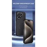 Carbon fiber magnetic Phone Case for Tecno Pova7 5G /Tecno POVA7Pro /Tecno POVA7Ultra Lightweight an