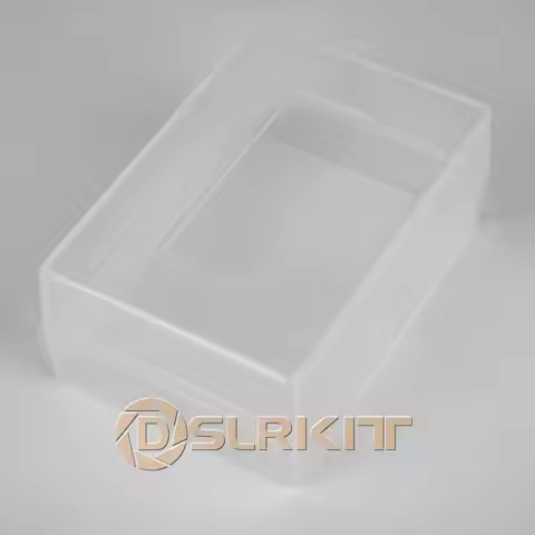 5pcs/Lot White Hard Plastic Case Holder Storage Box for Battery LP-E6 LP-E8 EL3E FM500H DLI90 EL15