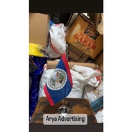 Belize country flag+stainless table pole