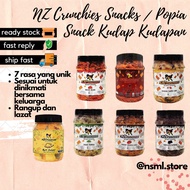 NZ CRUNCHIES SNACKS / POPIA SNACK KUDAP KUDAPAN 6 PERISA HEBAT SALTED EGG CHEESE PRIMO CHICKEN FLOSS