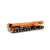 WSI 1: 50 LTM 1750 CRANE Alloy Model GLOBAL CRANE SERVICE 51-2115
