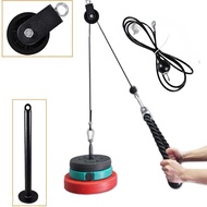 Fitness Gym Pulley Cable Machine 2M – Arm Bicep Tricep Home Gym Training Equipment