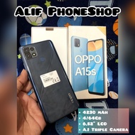OPPO A15s 4/64 Resmi Second