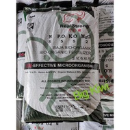 Real Strong Soil Conditioner Bio-organic Fertilizer 5-5-5-2 - 25kg Realstrong 555