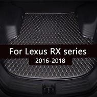 Car trunk mat for Lexus RX series 2016 2017 2018 cargo liner carpet interior accessories cover