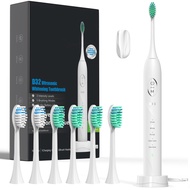 Electric Toothbrush for Adults, Rechargeable Electric Toothbrush with 5 Modes and 2-Min Smart Timer,