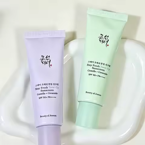 Beauty of Joseon Green Purple Brightening Primer Tone-Up Foundation Liquid Prevent Makeup From Comin