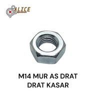 NUTS M14 COARSE THREAD NUT AS THREAD METRAN COARSE NUT