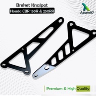 Exhaust hanger CBR250RR CBR150R Exhaust bracket CBR250RR CBR150 8mm Thick Iron Material