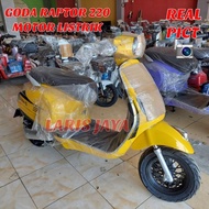 MOTOR LISTRIK VESPA GODA 220 GOLDEN RAPTOR SEPEDA MOTOR LISTRIK VESPA - ASTERS